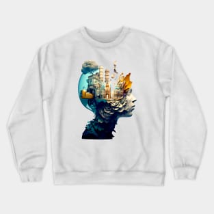 Poetry Only Makes the World Bearable Crewneck Sweatshirt